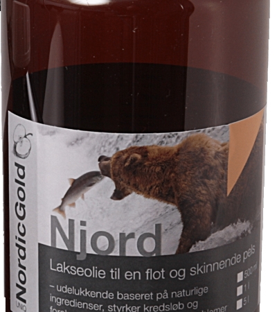 Lakseolie til hunde - Njord Lakseolie