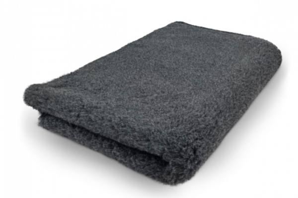 Vetbed tæppe antracit grå